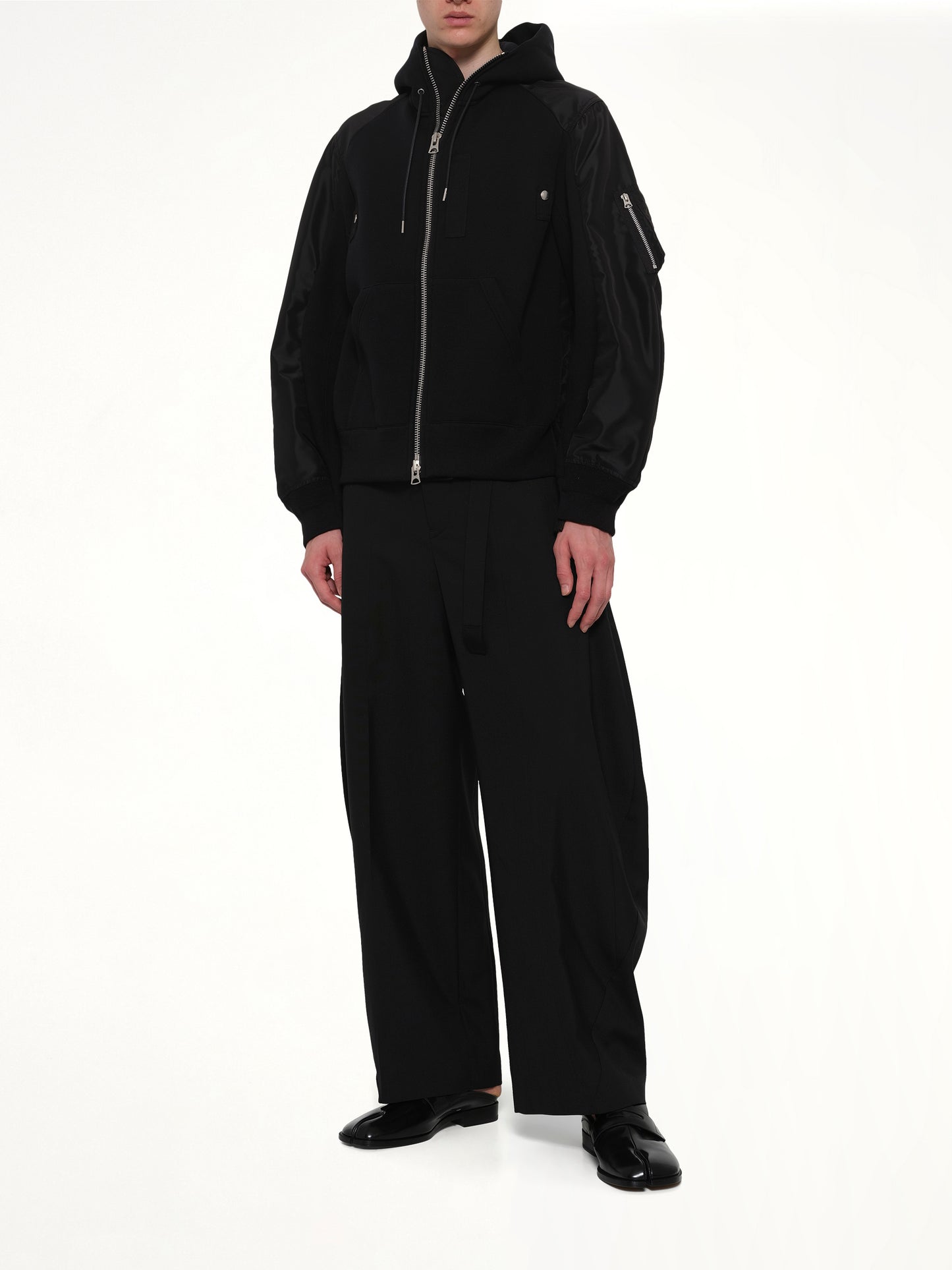 Sponge Sweat Hoodie in Black