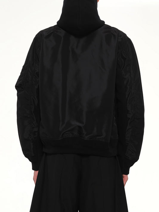 Sponge Sweat Hoodie in Black