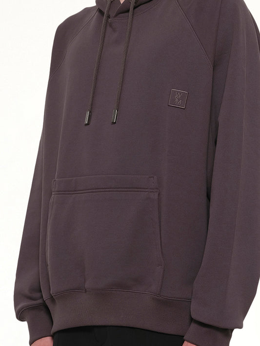 WYM Patch Hoodie in Grey