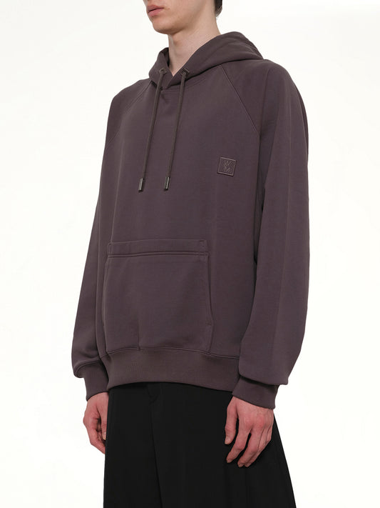 WYM Patch Hoodie in Grey