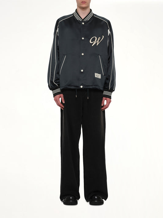 Varsity Jacket in Fresh Green