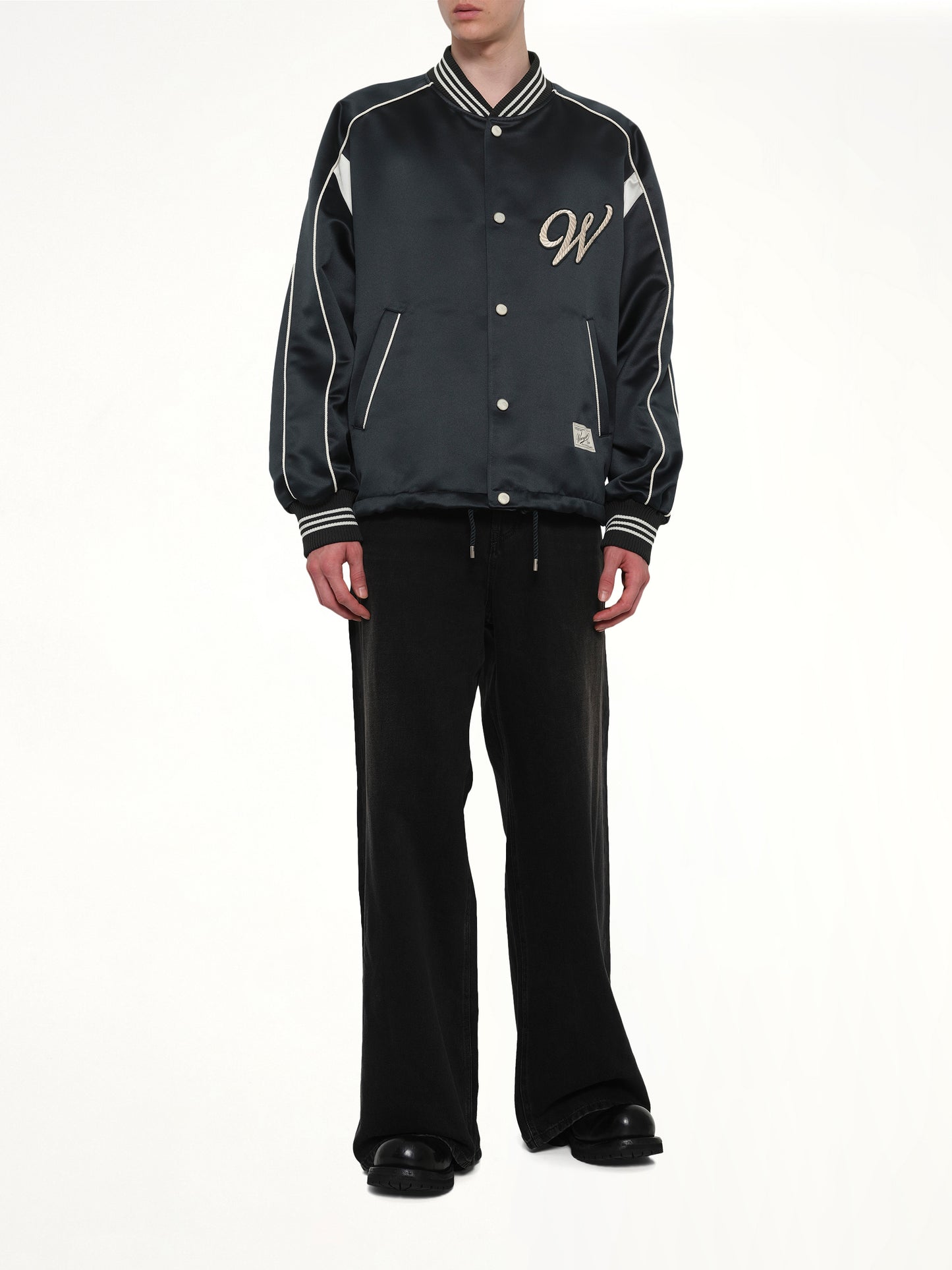 Varsity Jacket in Fresh Green