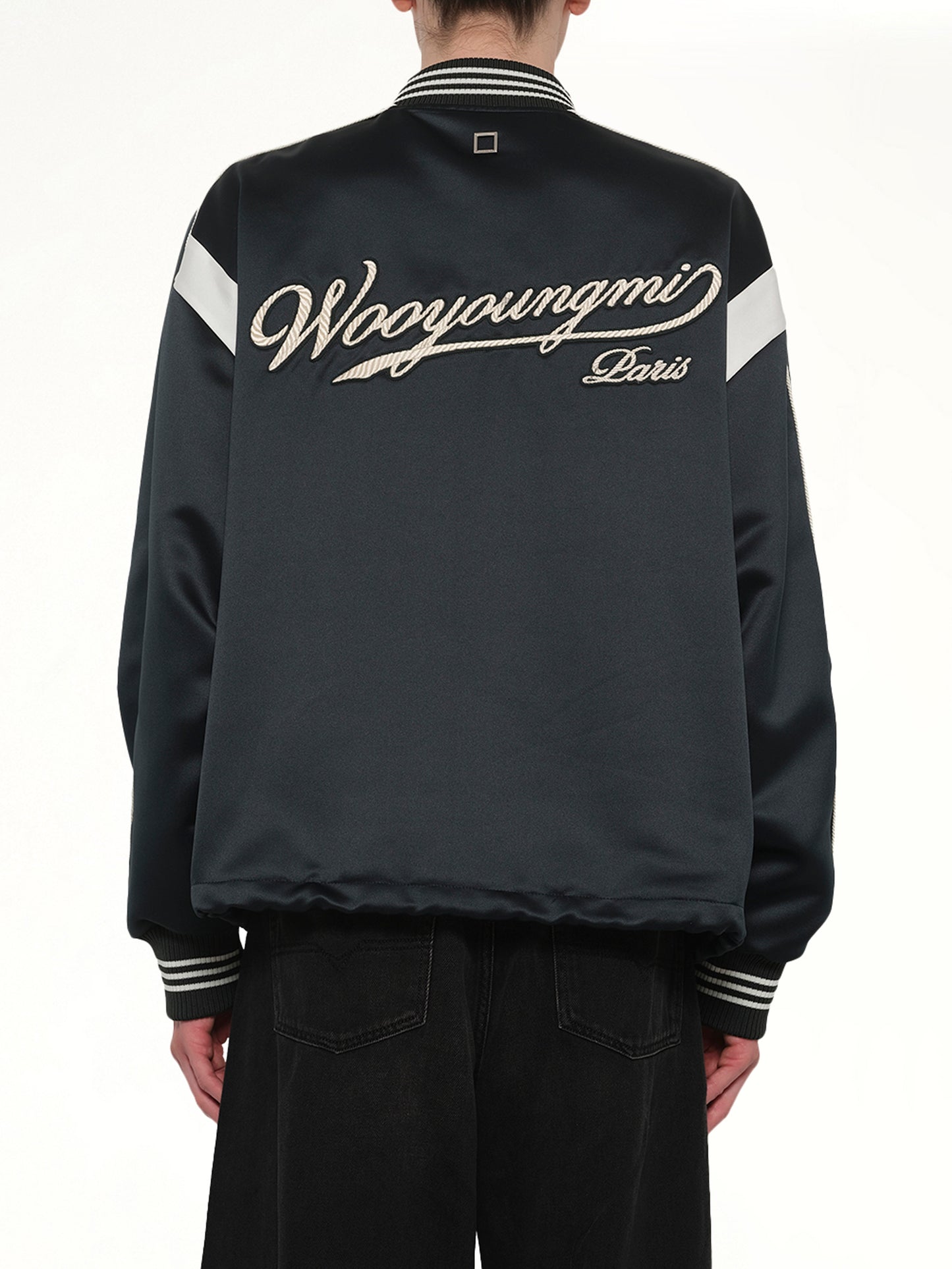 Varsity Jacket in Fresh Green