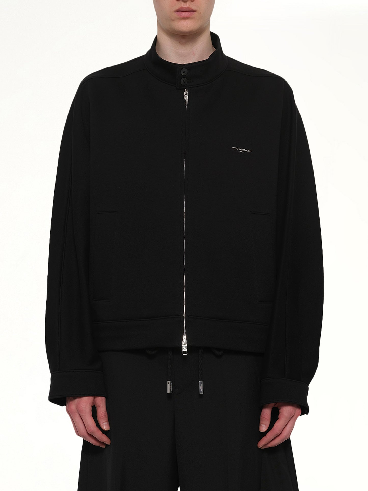 Wooyoungmi Track Top in Black