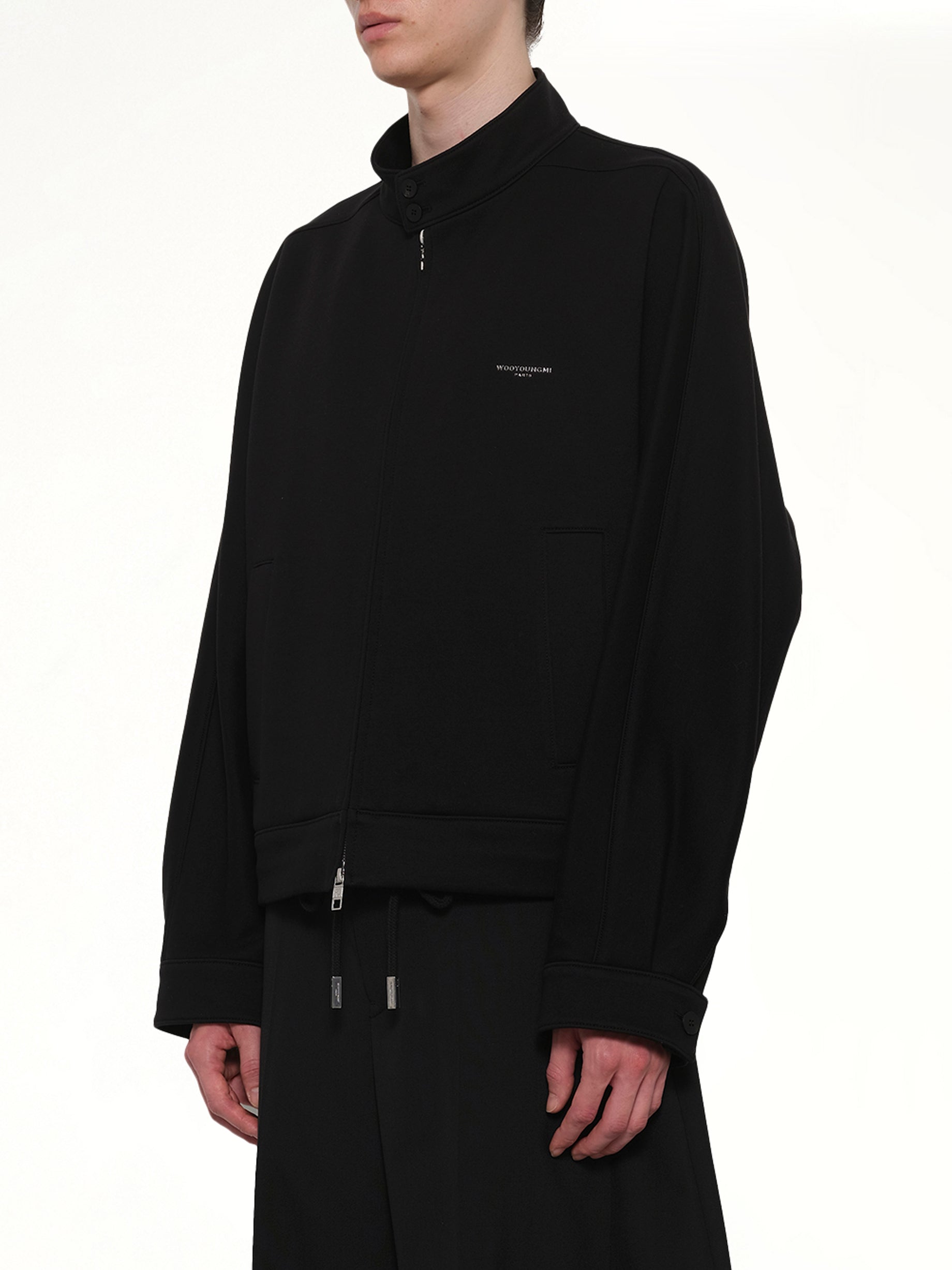 Wooyoungmi Track Top in Black