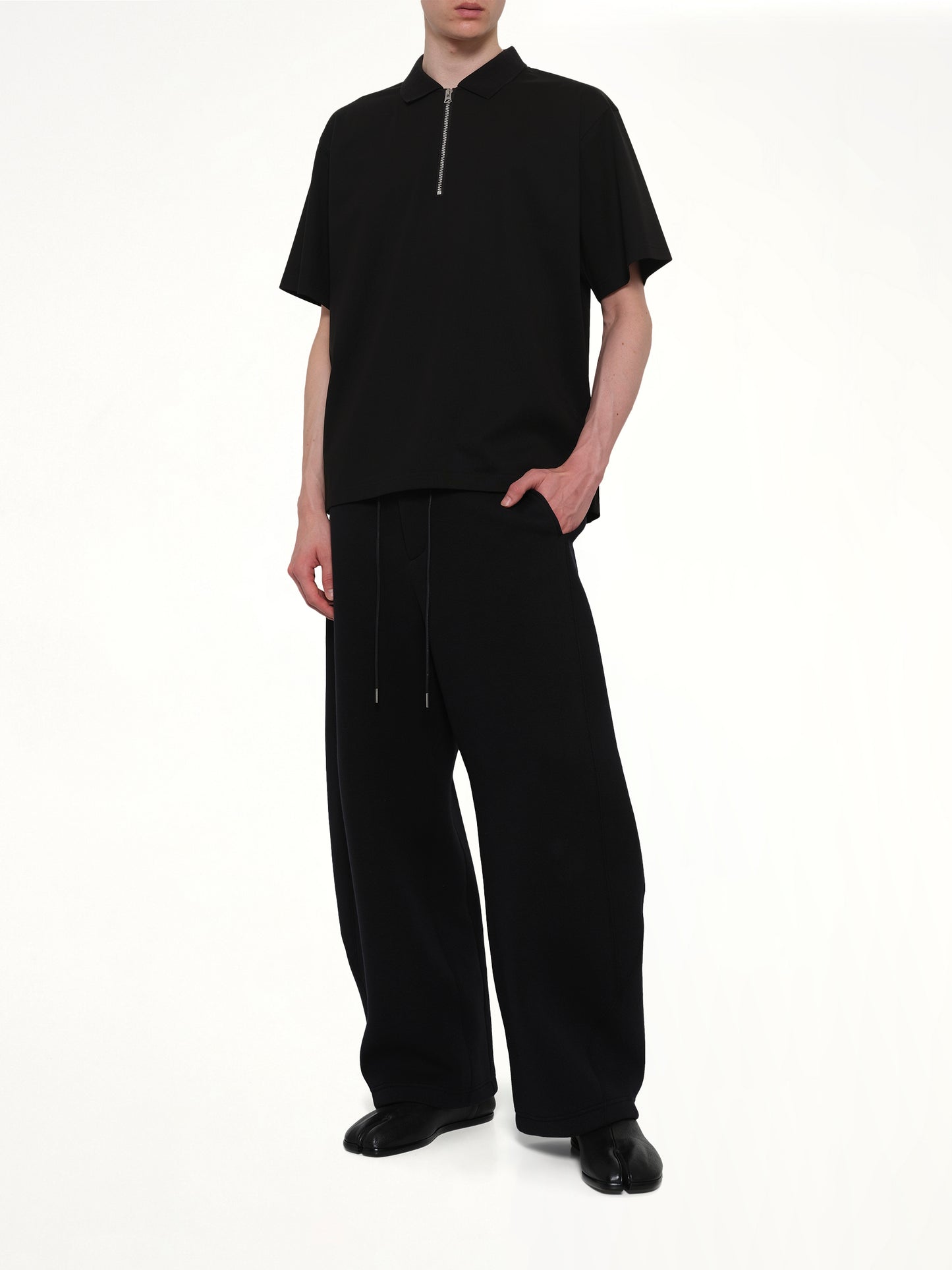 Sponge Sweat Pants in Black