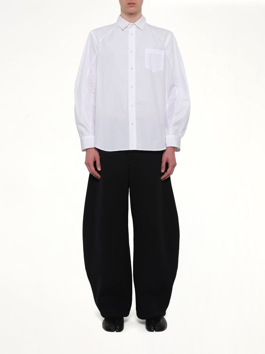 Poplin Shirt in Off White