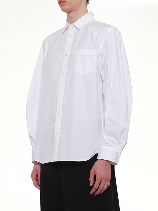 Poplin Shirt in Off White