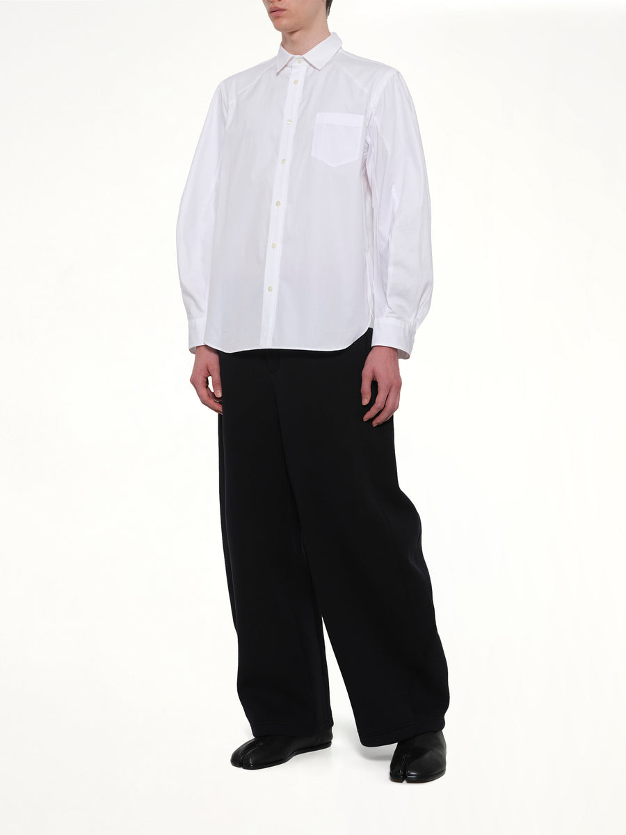 Poplin Shirt in Off White