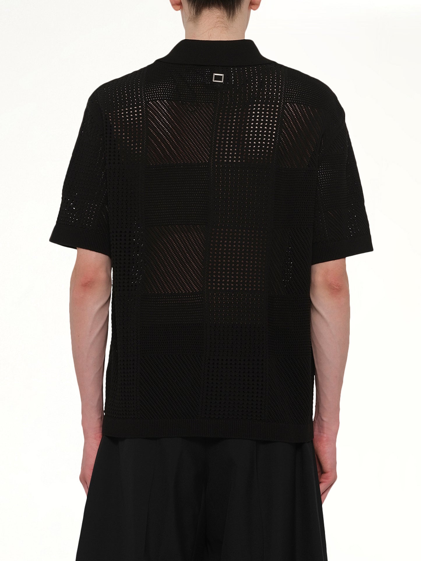 Knitted Shirt in Black