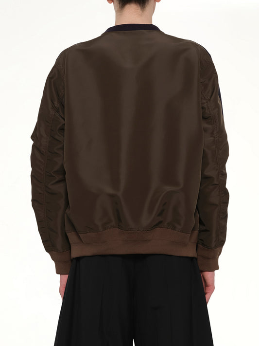 Sponge Sweat Pullover in Navy/Dark Khaki