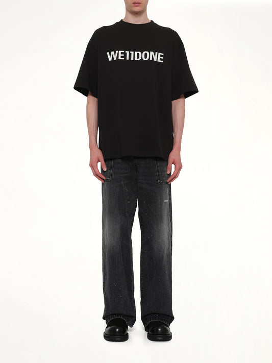 Basic Logo Large T-Shirt in Black