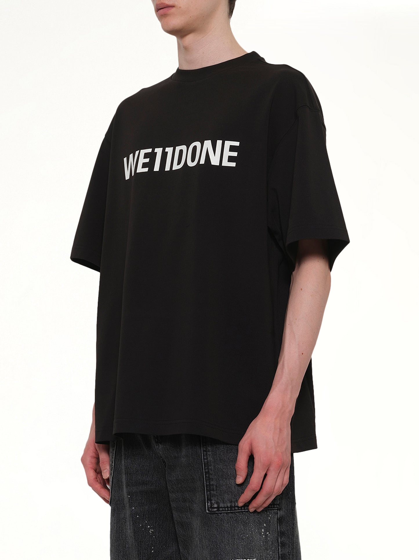 Basic Logo Large T-Shirt in Black