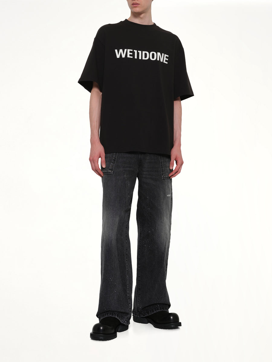 Basic Logo Large T-Shirt in Black