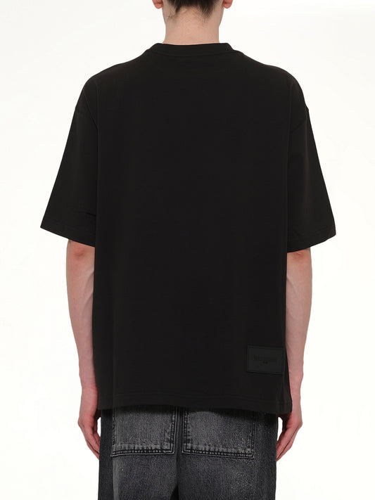 Basic Logo Large T-Shirt in Black
