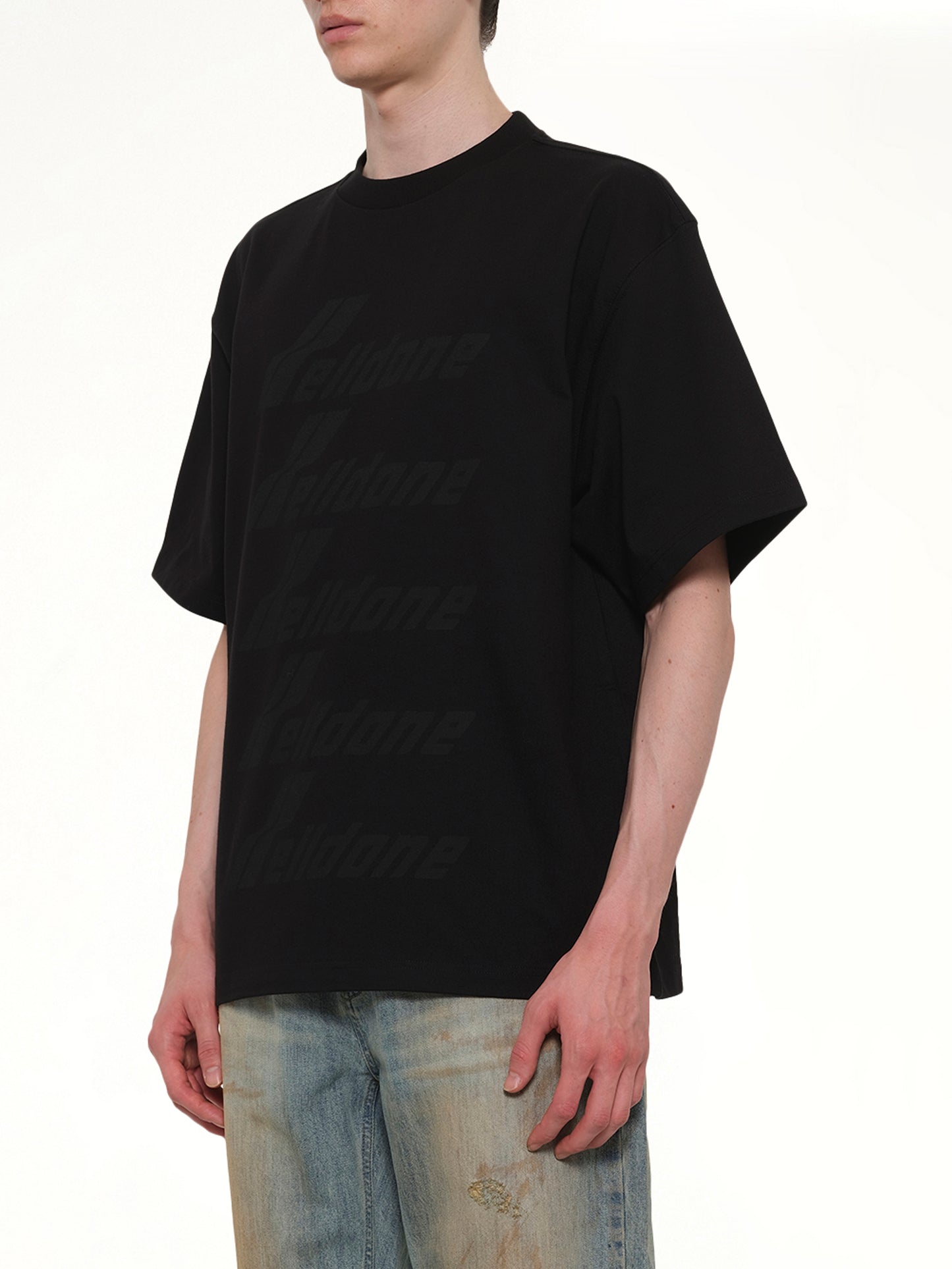 Classic Front Logo T-Shirt in Black