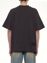 Classic Front Logo T-Shirt in Charcoal