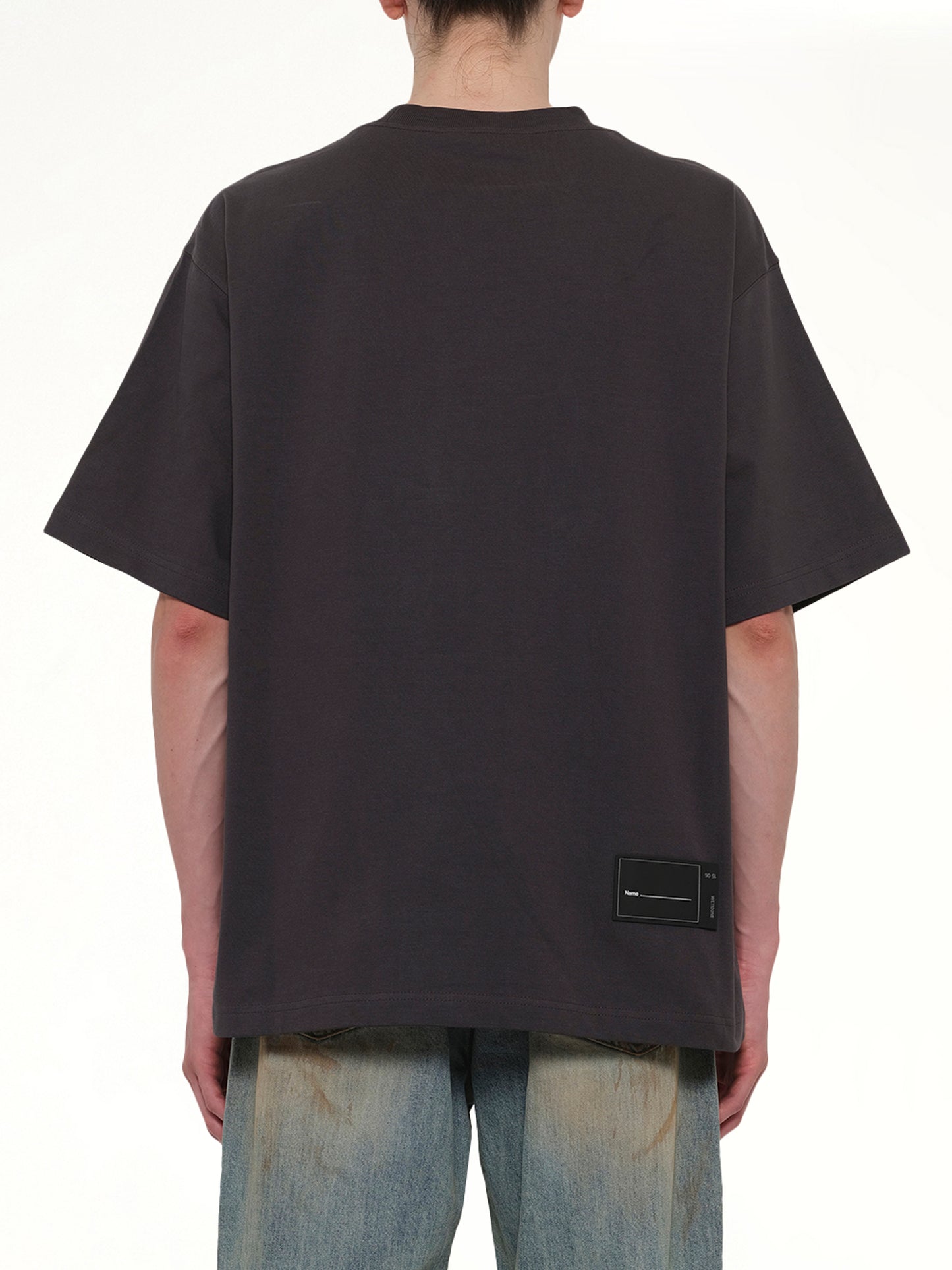 Classic Front Logo T-Shirt in Charcoal