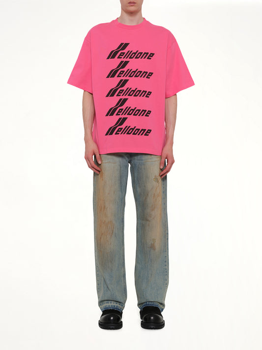 Classic Front Logo T-Shirt in Pink