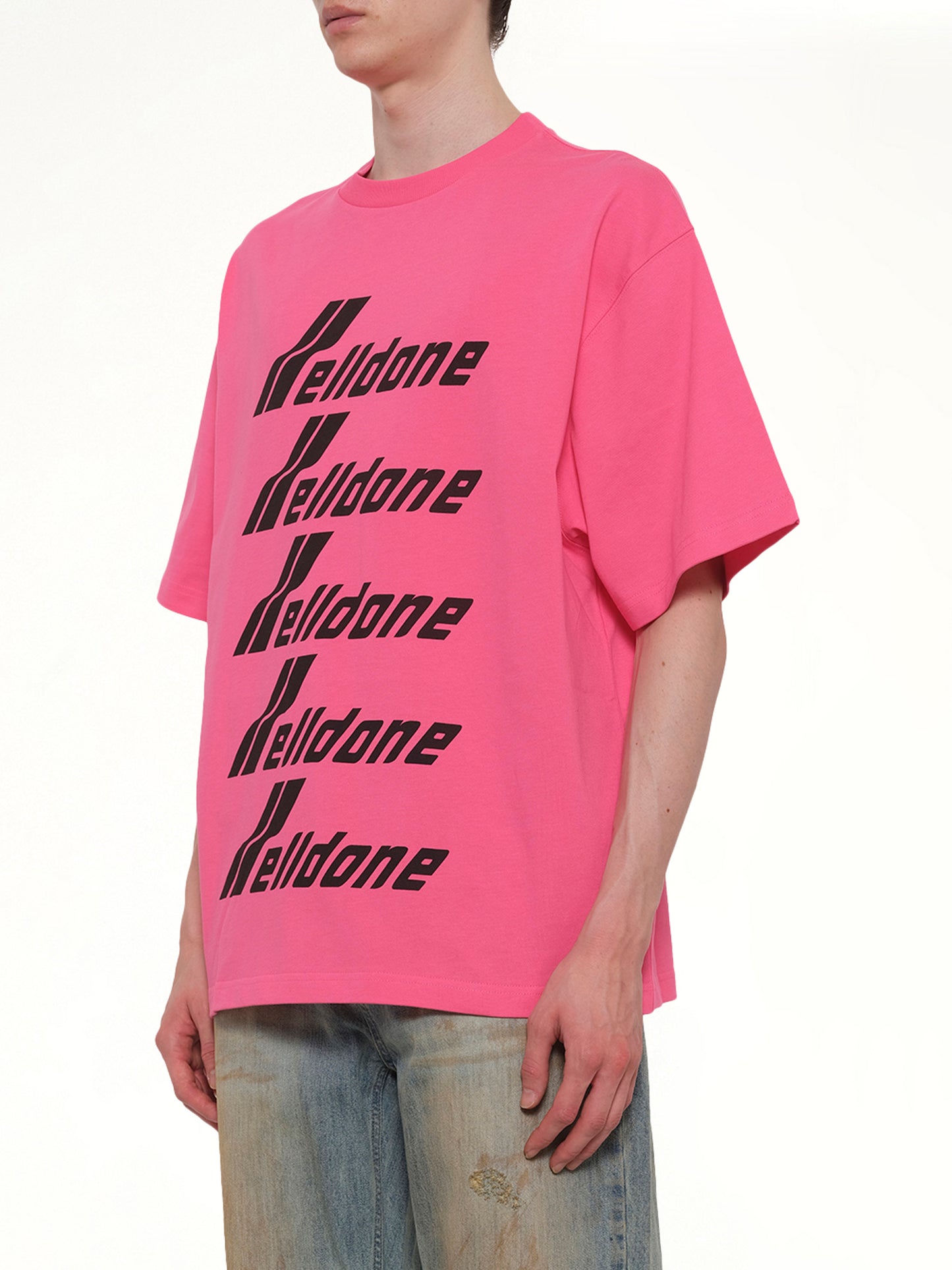 Classic Front Logo T-Shirt in Pink