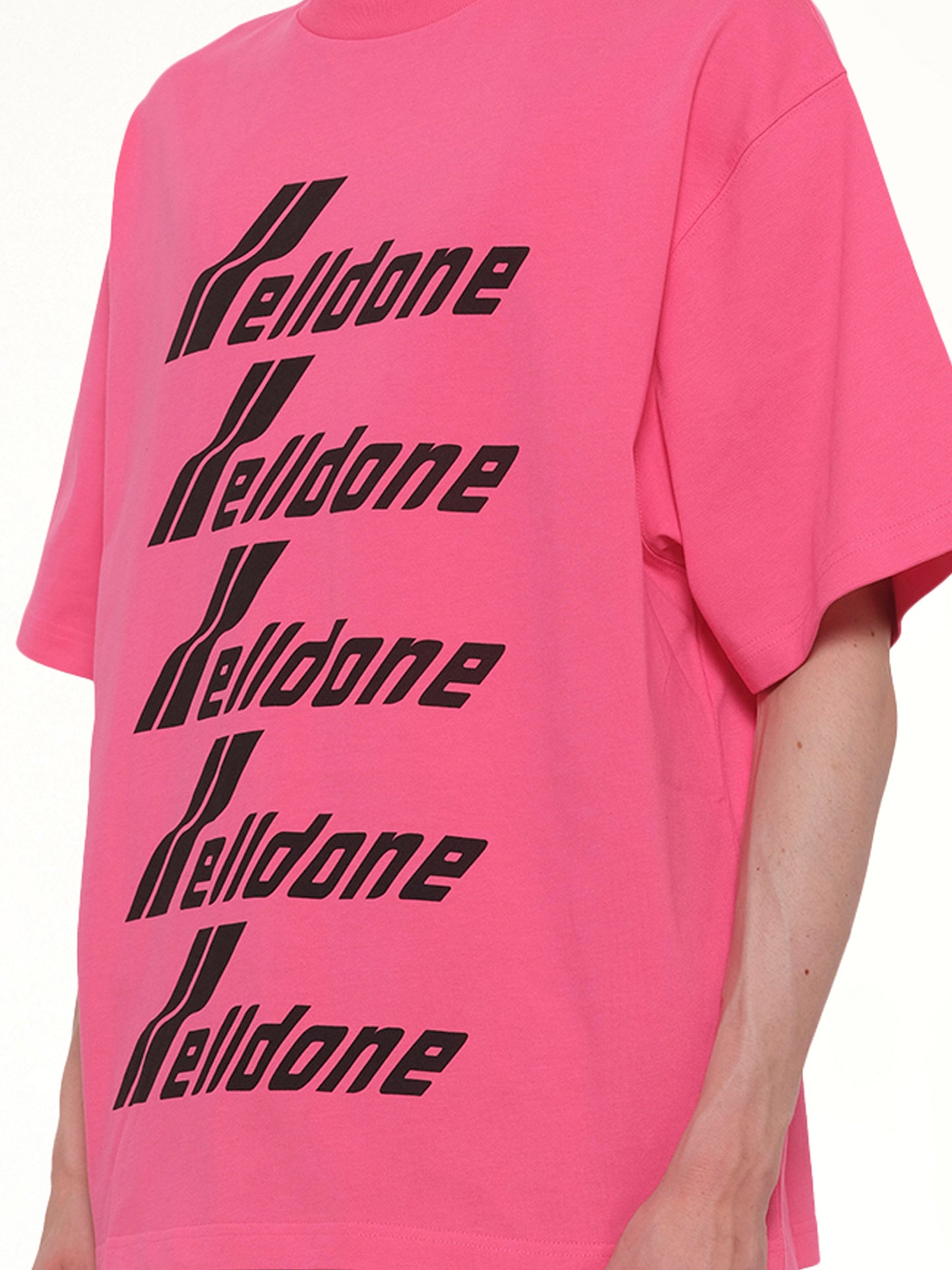 Classic Front Logo T-Shirt in Pink