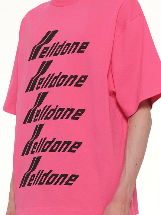 Classic Front Logo T-Shirt in Pink
