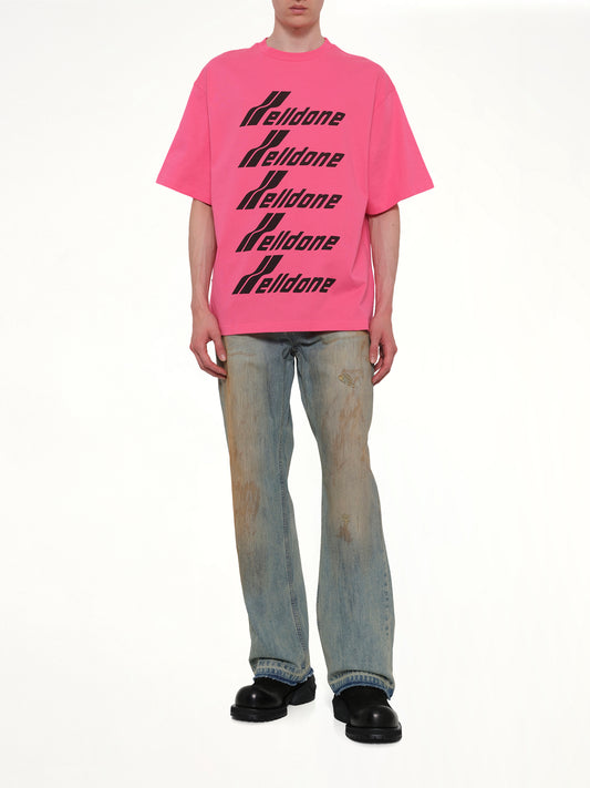 Classic Front Logo T-Shirt in Pink