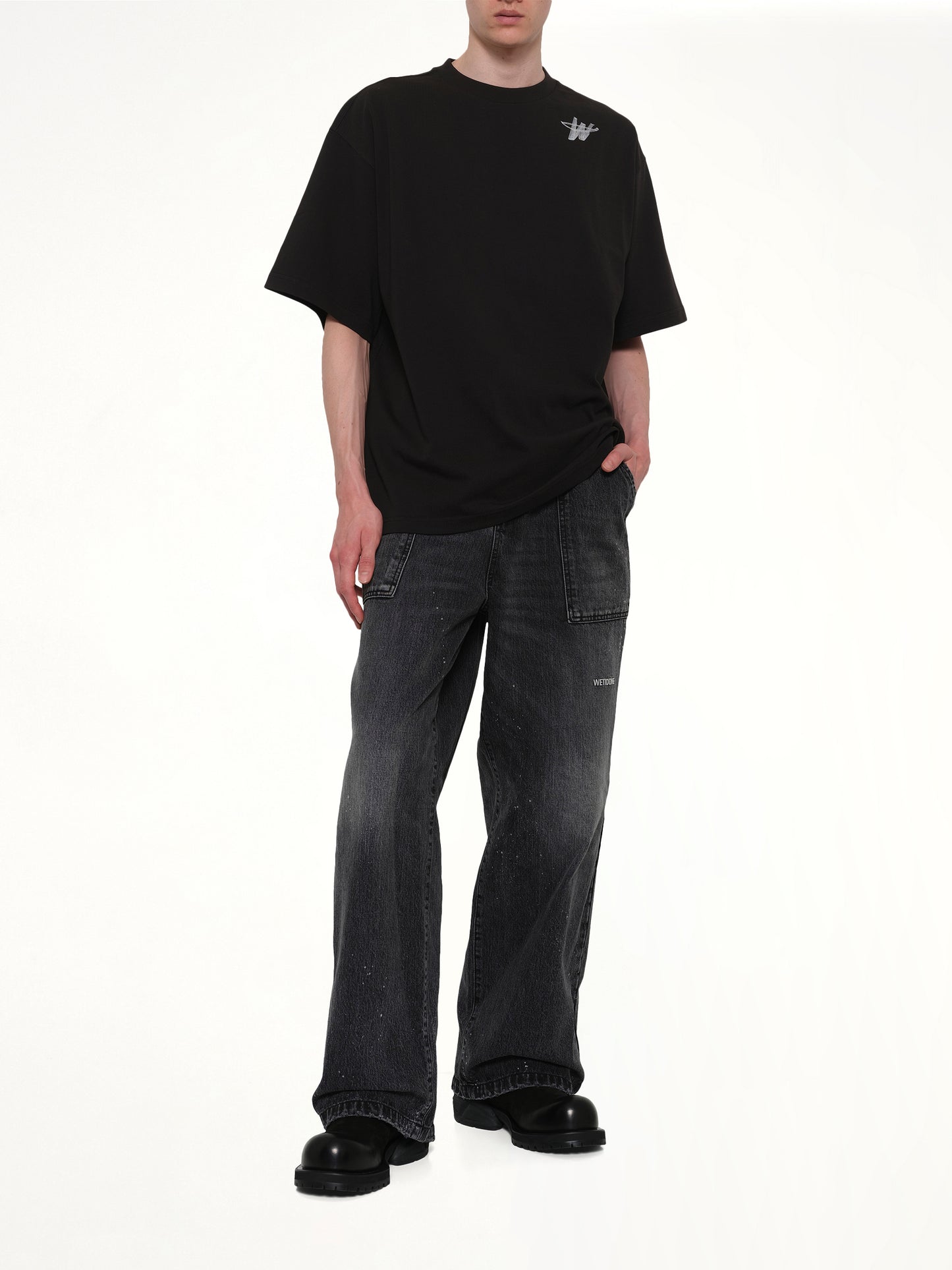 Classic WD Logo T-Shirt in Black