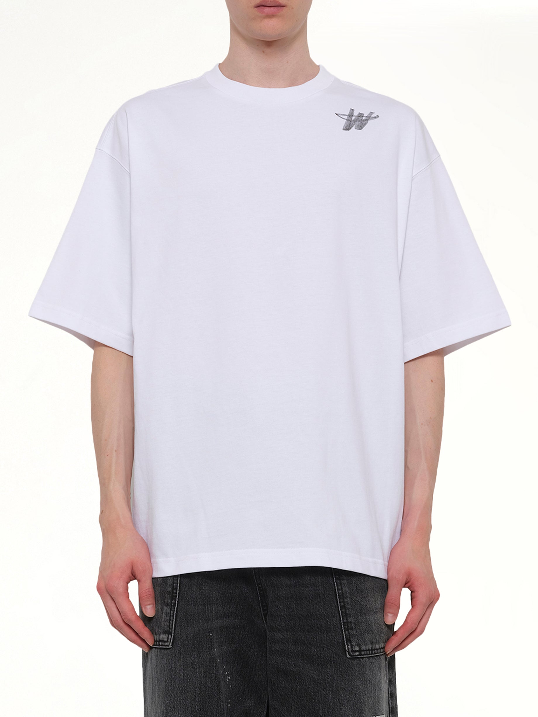 Classic WD Logo T-Shirt in White