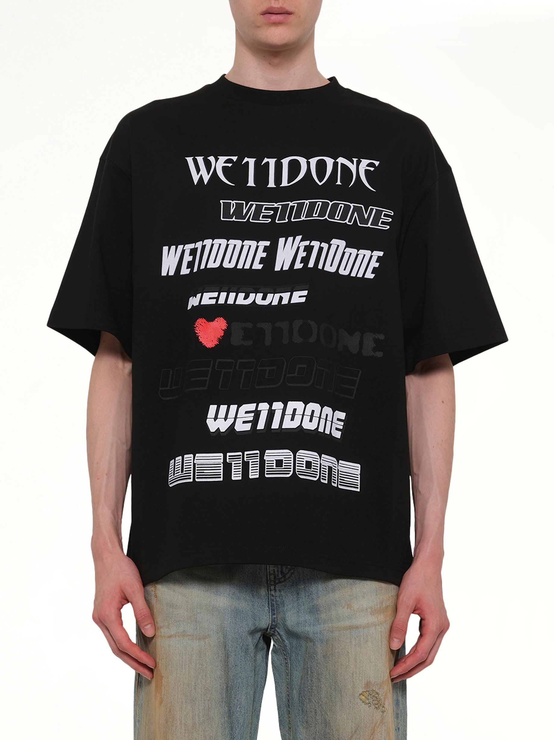 Love Logo T-Shirt in Black