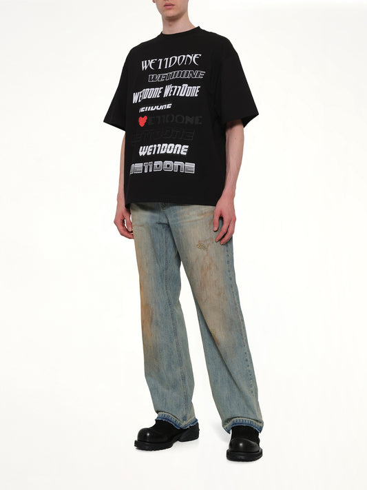 Love Logo T-Shirt in Black