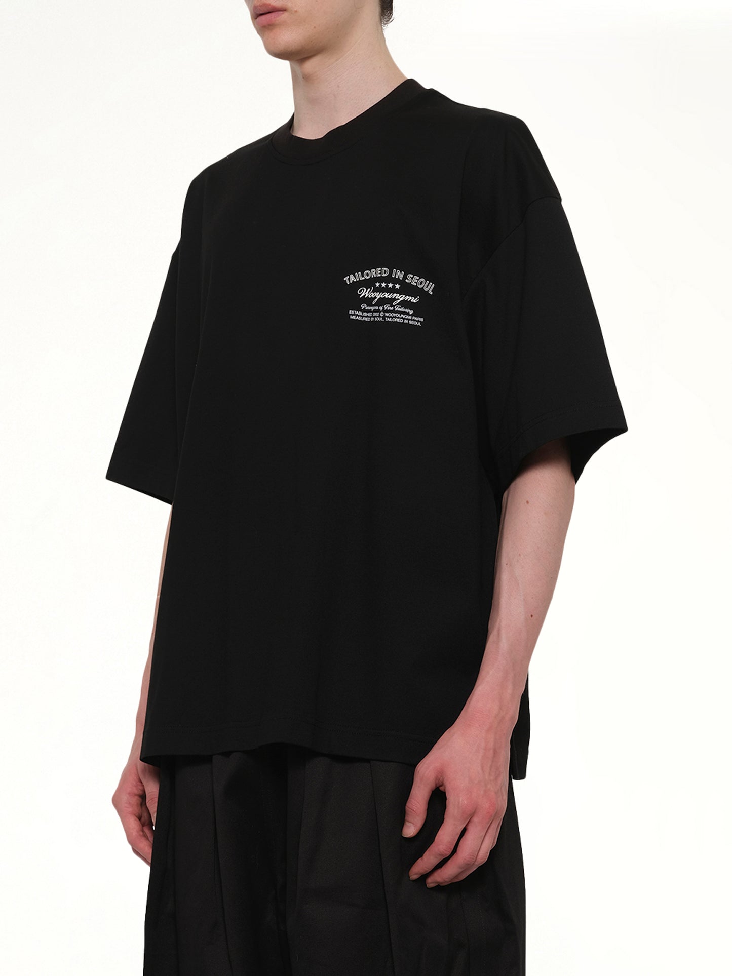 Tailored in Seoul T-Shirt in Black