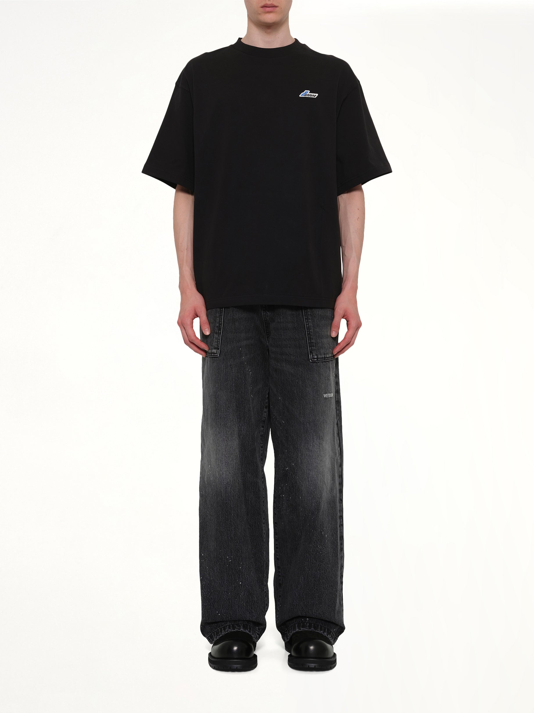 Wapen Logo T-Shirt in Black