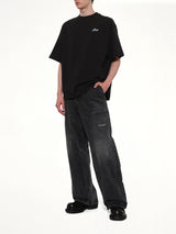 Wapen Logo T-Shirt in Black