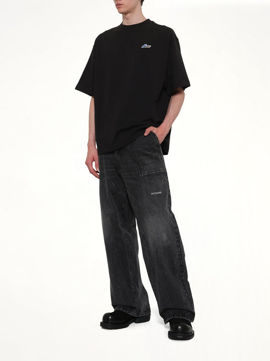 Wapen Logo T-Shirt in Black