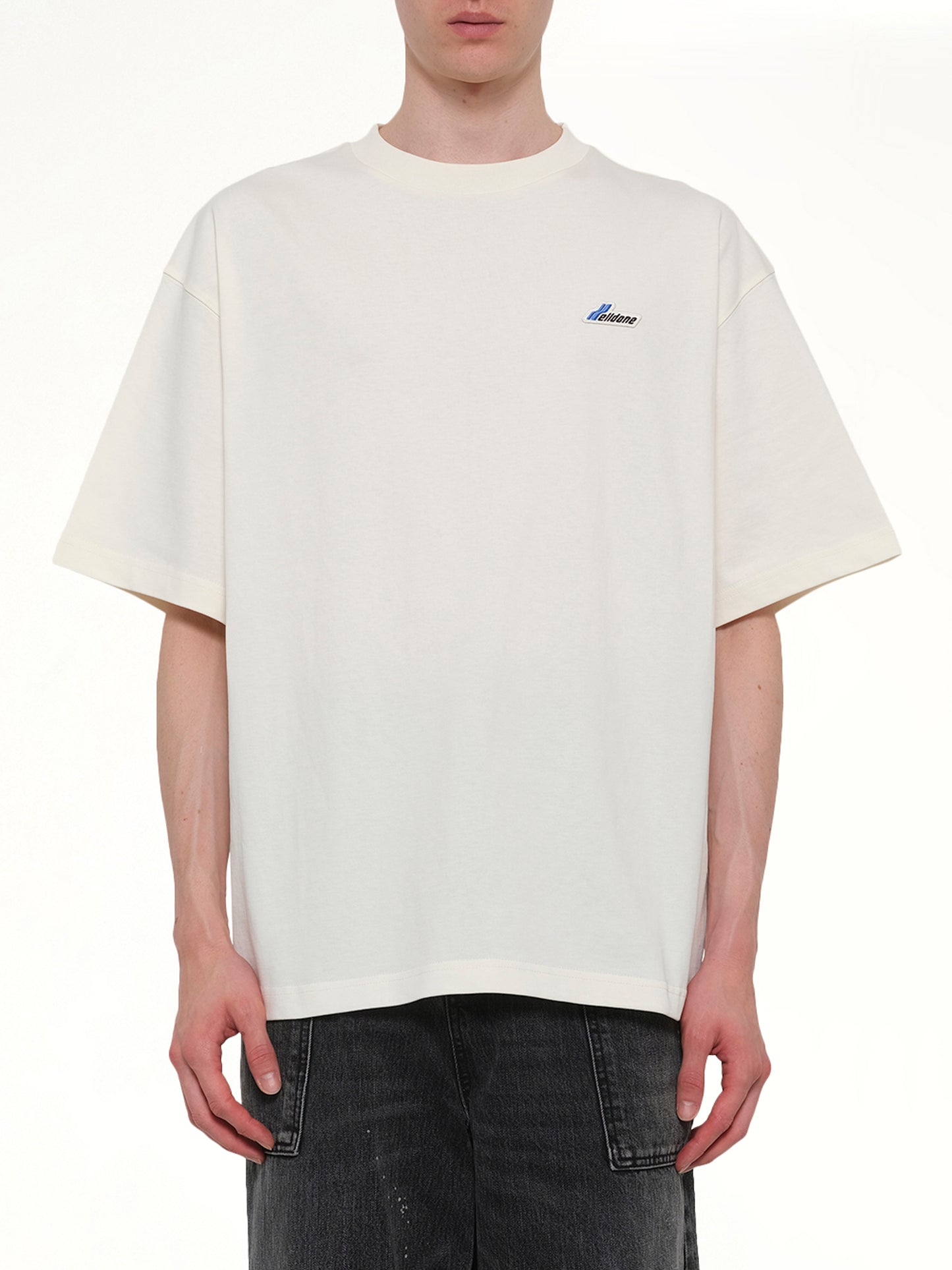 Wapen Logo T-Shirt in Ivory