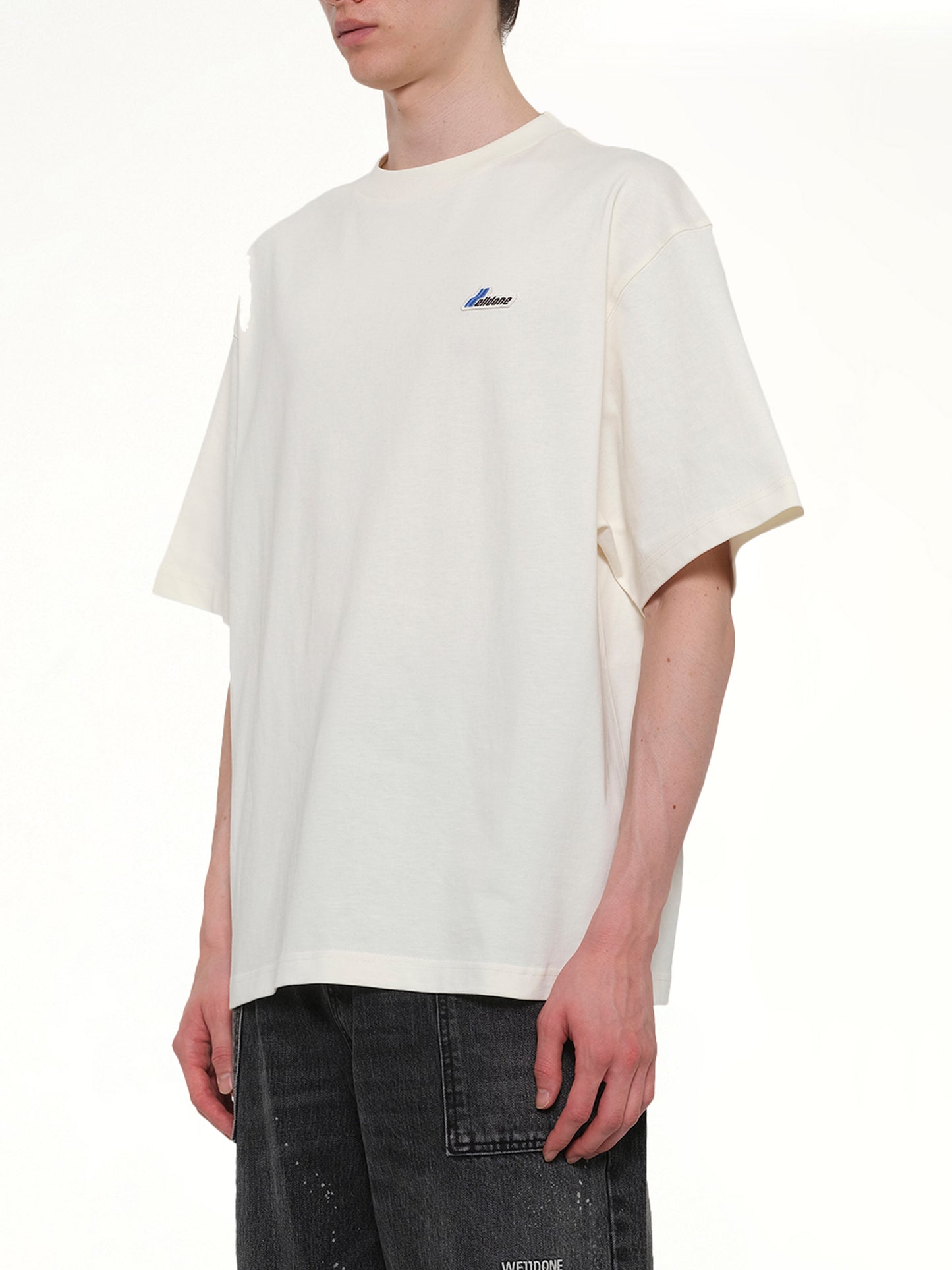 Wapen Logo T-Shirt in Ivory