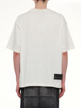 Wapen Logo T-Shirt in Ivory
