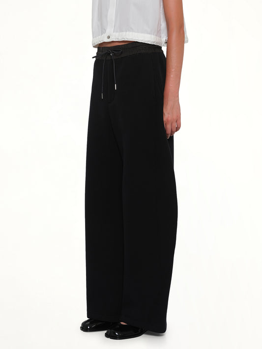 Sponge Barrel Sweatpants in Black