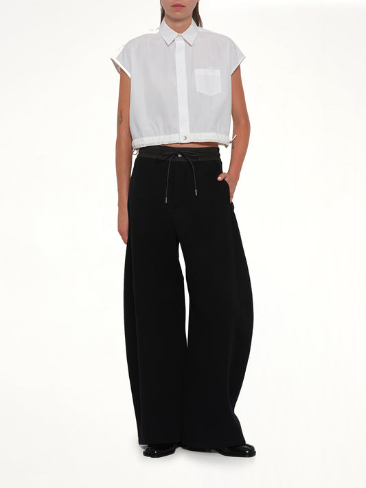 Sponge Barrel Sweatpants in Black