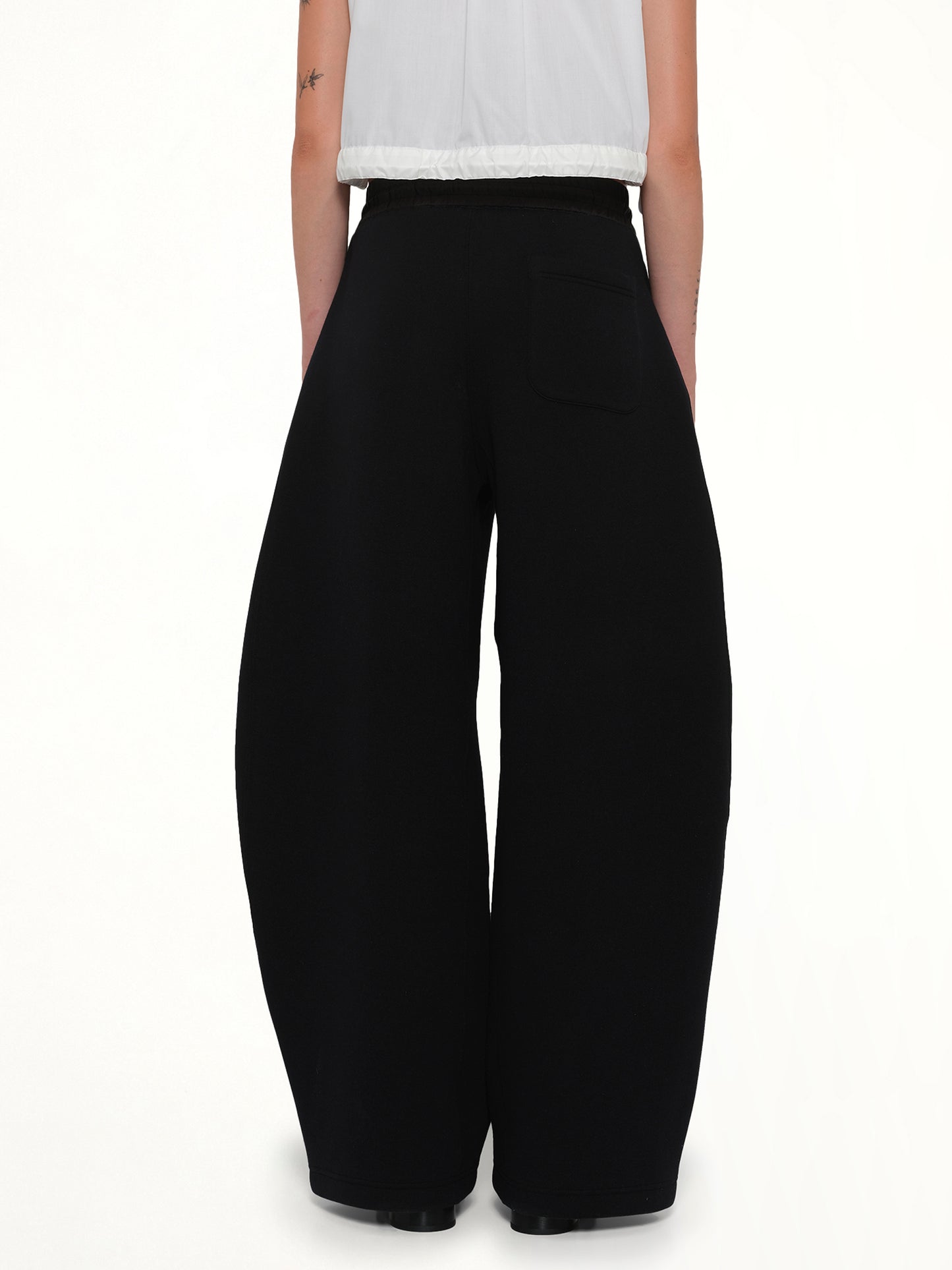 Sponge Barrel Sweatpants in Black