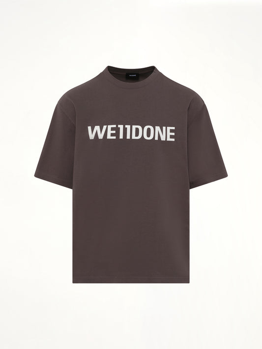 Basic Logo Large T-Shirt in Charcoal