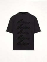 Classic Front Logo T-Shirt in Charcoal