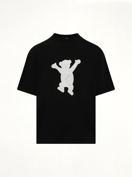 Logo Teddy T-Shirt in Black