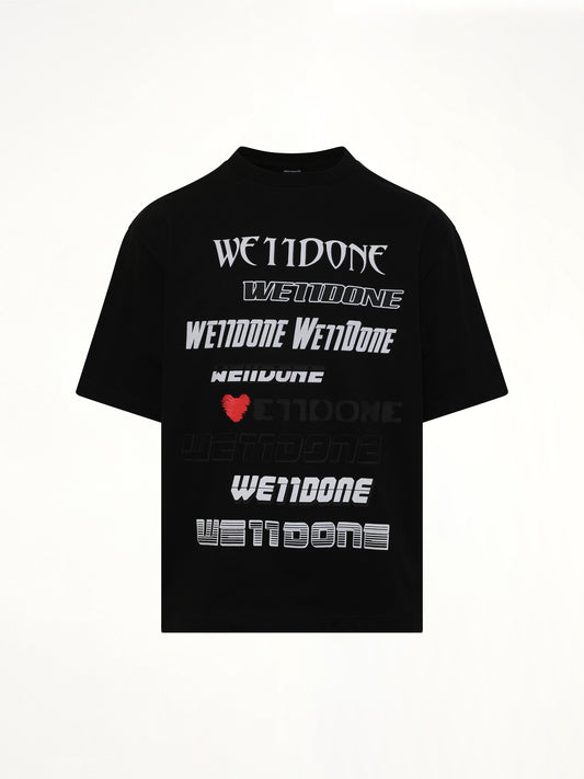 Love Logo T-Shirt in Black