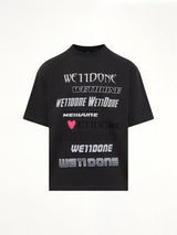 Love Logo T-Shirt in Charcoal