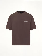Wave Logo Short Sleeve T-Shirt in Charcoal