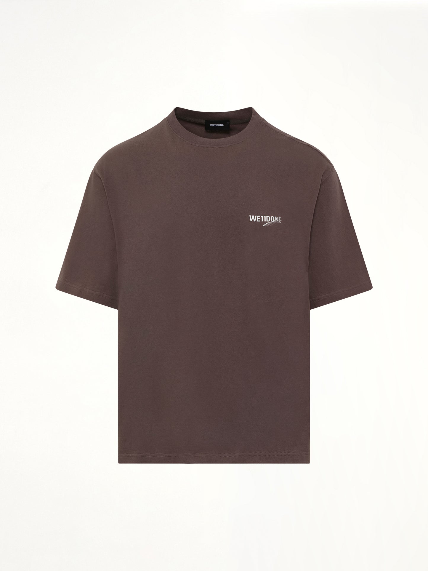 Wave Logo Short Sleeve T-Shirt in Charcoal