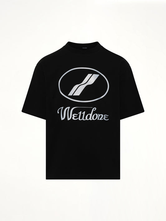 We11done Classic Logo T-Shirt in Black