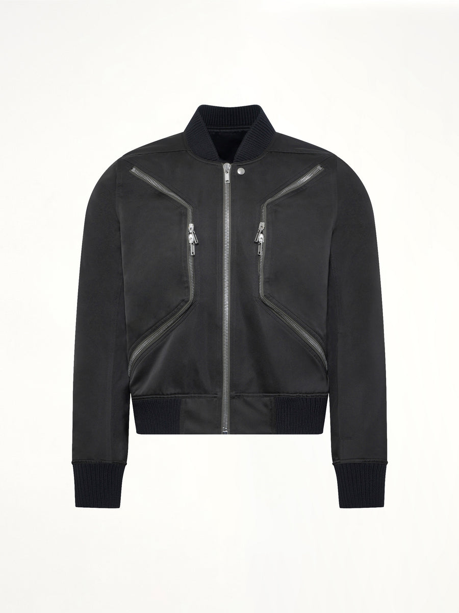 Heizer Flight Jacket in Black